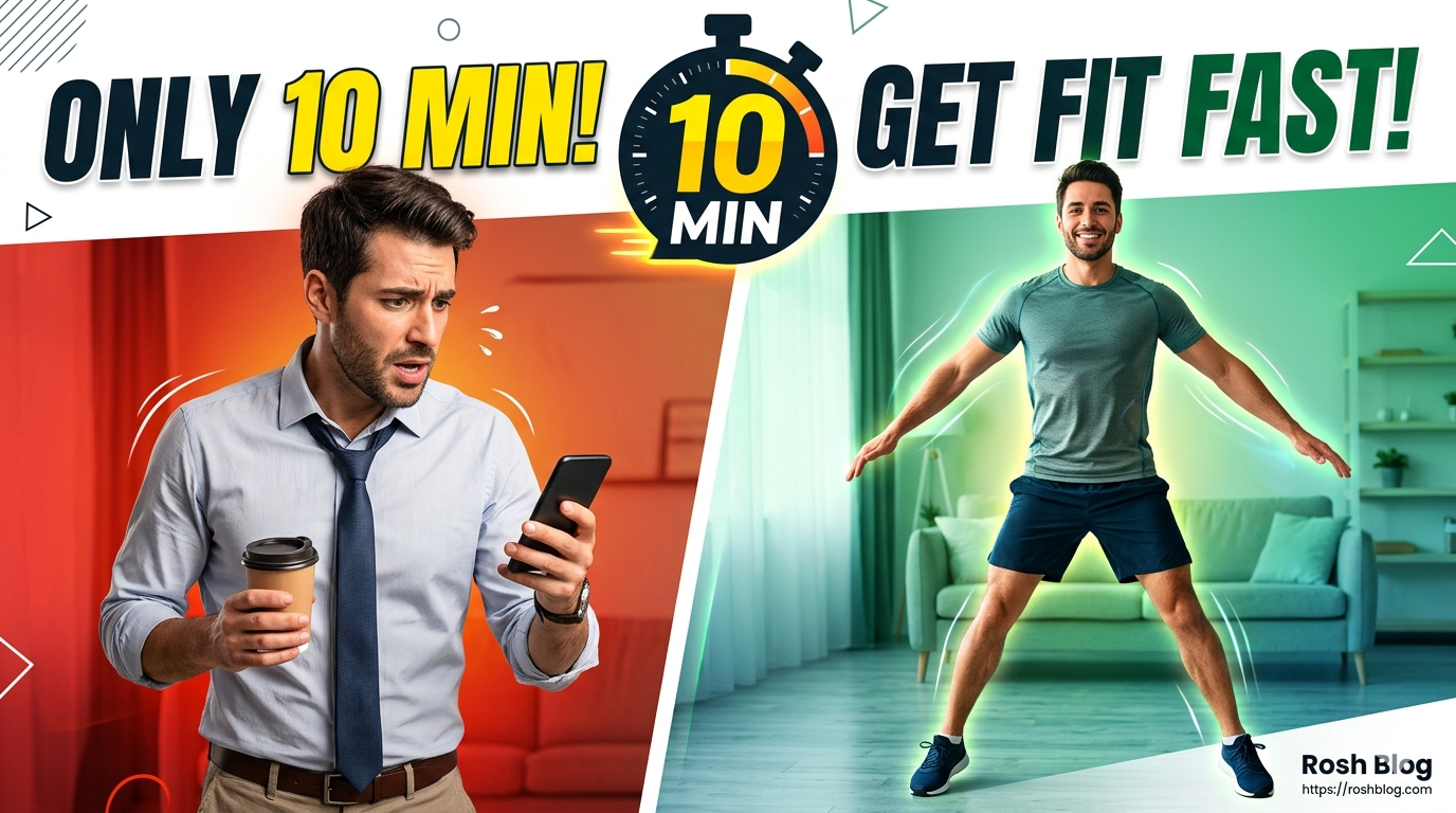 10-Minute Daily Fitness Routine for Busy People