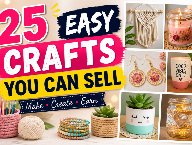 Easy Crafts You Can Sell