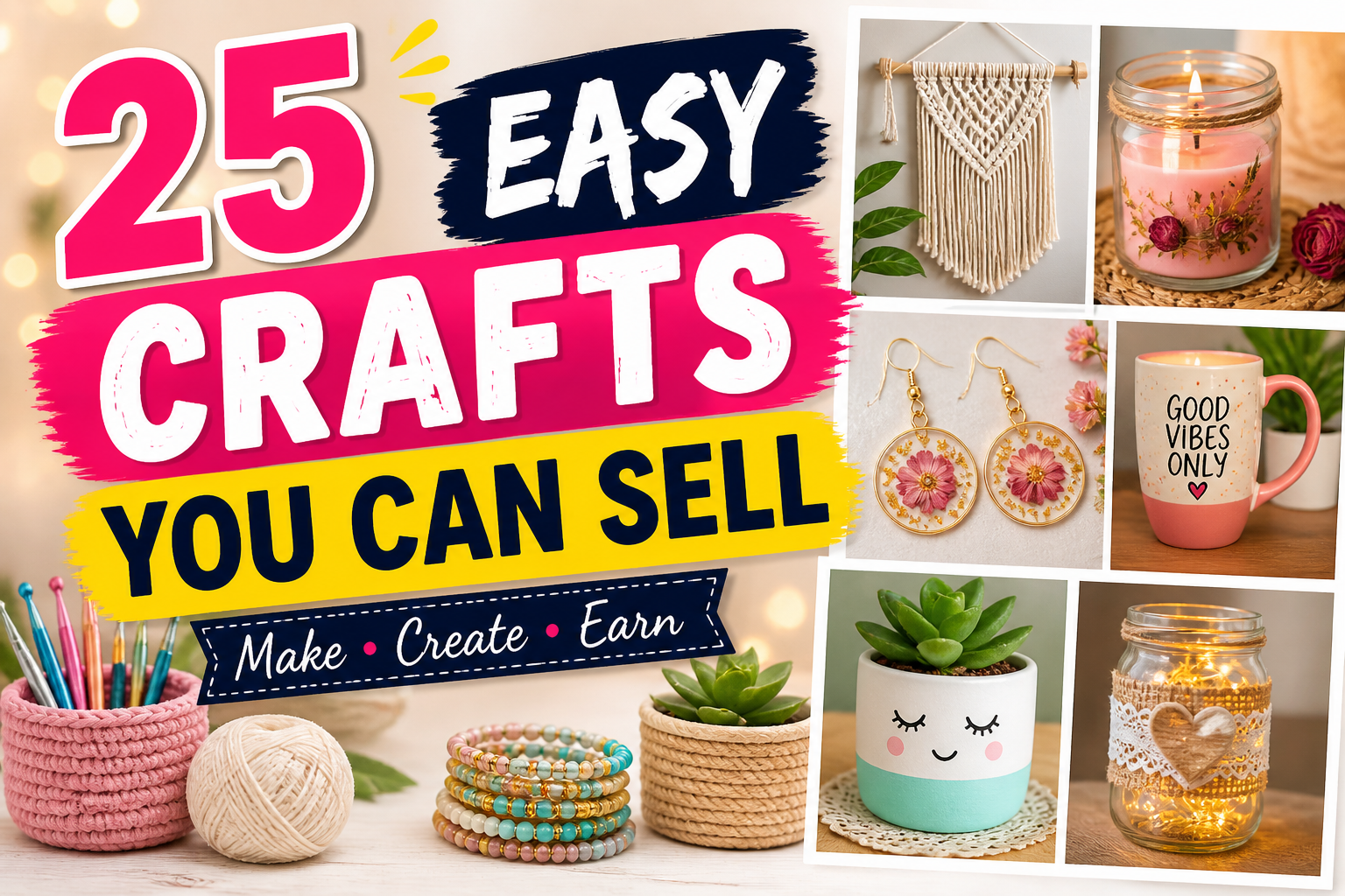 Easy Crafts You Can Sell