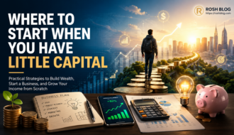 Where to start when you have little capital